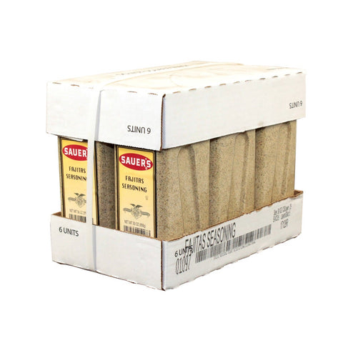 C.F. Sauer Foods Fajitas Marinade and Seasoning, 30 Ounce -- 6 per case.