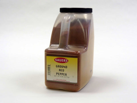 C.F. Sauer Foods Red Ground Pepper -- 3 per case.