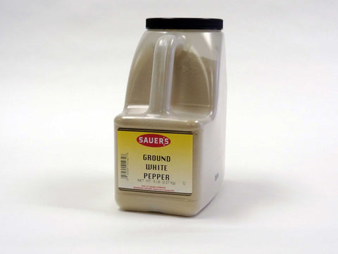 C.F. Sauer Foods White Ground Pepper, 5 Pound -- 3 per case.