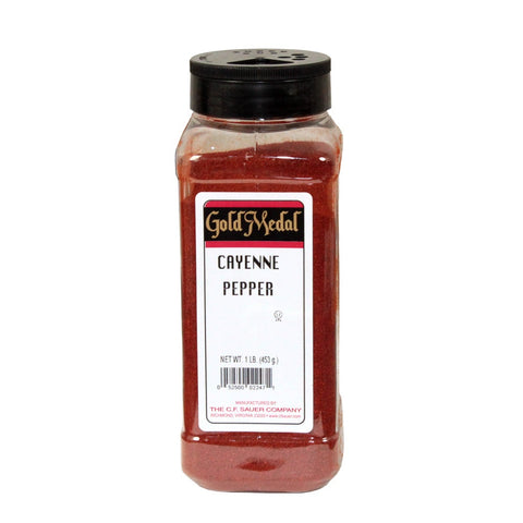 C.F. Sauer Foods Cayenne Pepper, 1 Pound -- 6 per case.