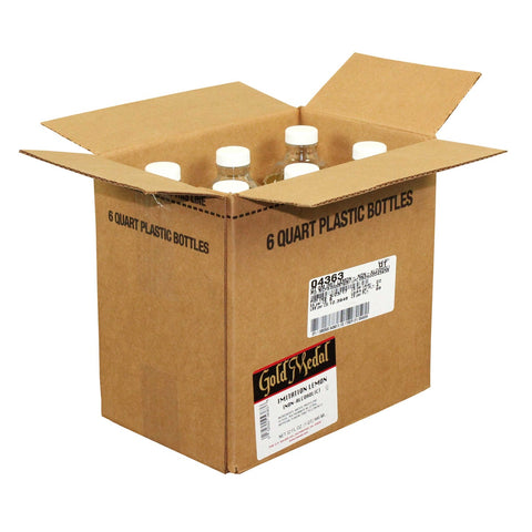Gold Medal Imitation Lemon Extract -- 6 per case.