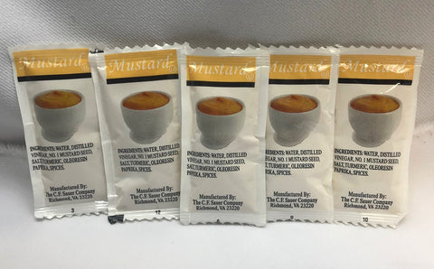 Commodity Dressing Mustard, 5.5 Gram -- 200 per case.