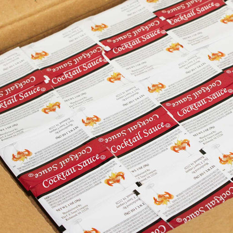 C.F. Sauer Foods Cocktail Sauce, 1 Ounce -- 100 per case.