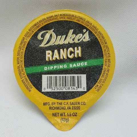 Dukes Ranch Dipping Sauce, 1.5 Ounce -- 120 per case.