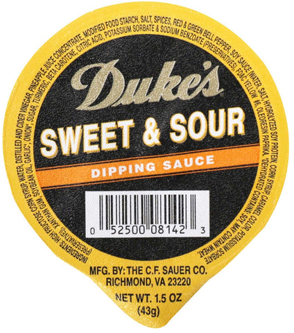 Dukes Sweet and Sour Sauce, 1.5 Ounce -- 120 per case