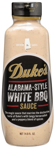 Dukes Alabama Style White BBQ Sauce, 14 Ounce -- 6 per case