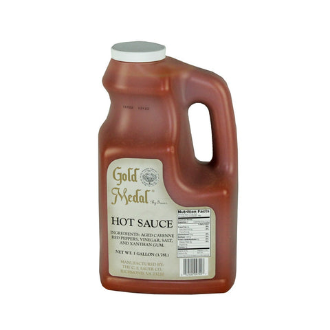 Gold Medal Hot Sauce, 1 Gallon -- 4 per case.