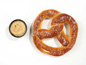 J and J Snack SuperPretzel Bavarian Sourdough Soft Pretzel, 7 Ounce -- 40 per case