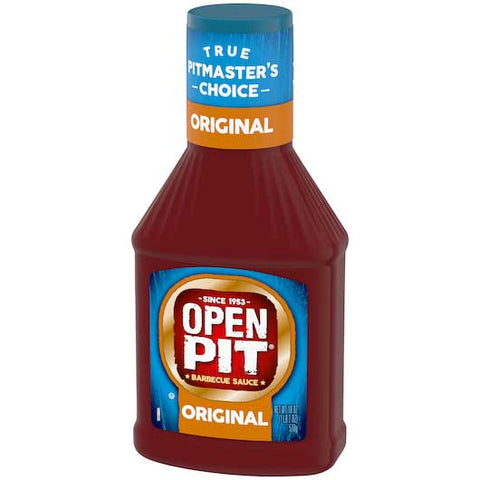 Pinnacle Foods Open Pit Original Barbecue Sauce, 18 Ounce -- 12 per case.