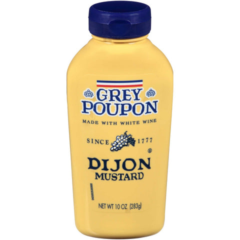Grey Poupon Dijon Mustard Squeeze 12 Case 10 Ounce