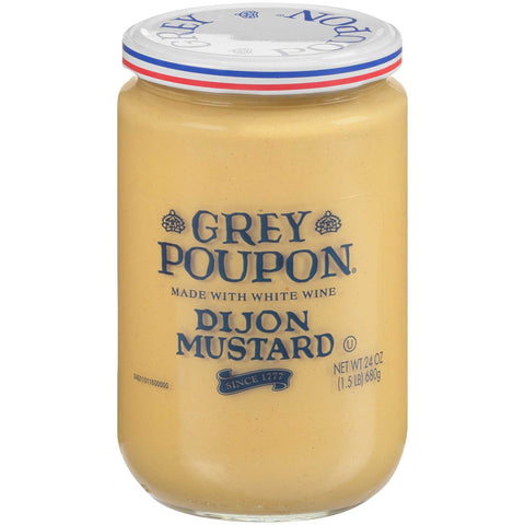 Grey Poupon Dijon Mustard, 24 Ounce -- 6 per Case