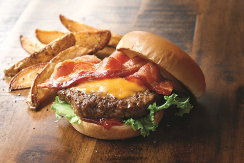 Ball Park Fully Cooked Flame Grilled Beef Burger, 2.14 Ounce -- 80 per case.