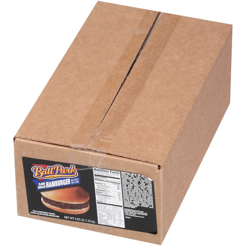 Ball Park Hamburger Sandwich, 3.8 Ounce -- 12 per case.