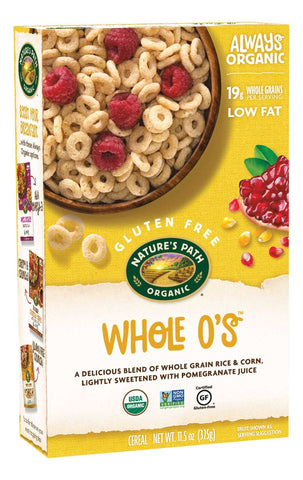 Natures Path Organic Whole Os Cereal, 11.5 Ounce -- 12 per case.