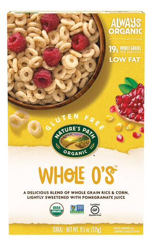 Natures Path Organic Whole Os Cereal, 11.5 Ounce -- 12 per case.
