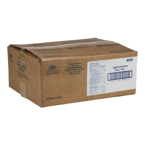 High Liner Foods Salmon Loins, 10 Pound.