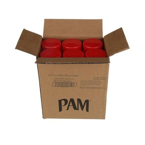 Pam High Yield Canola Pan Spray, 17 Ounce -- 6 per case