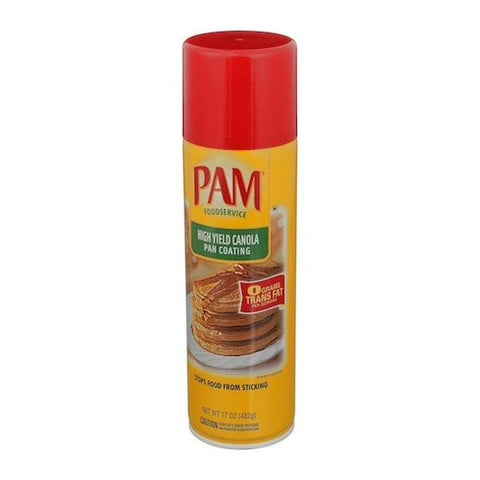 Pam High Yield Canola Pan Spray, 17 Ounce -- 6 per case