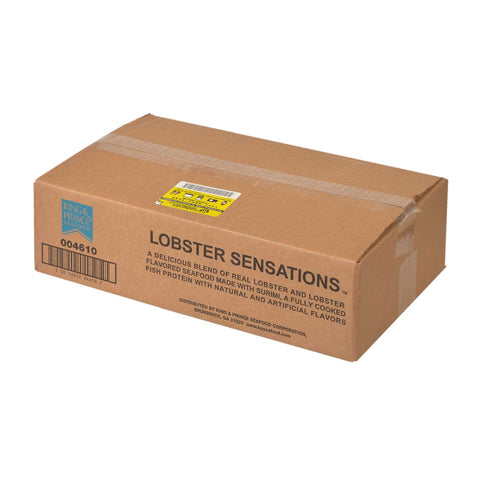 King and Prince Lobster Sensations Lobster Meat and Lobster Flavored Seafood Blend, 2 pound -- 6 per case