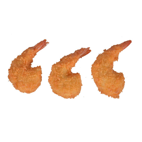 King and Prince Mrs.Fridays Breaded Round Shrimp - U/12, 2.5 Pound -- 6 per case.