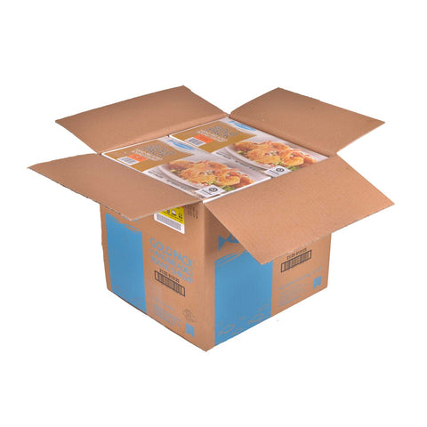 King and Prince Mrs.Fridays Breaded Round Shrimp - 21/25, 2.5 Pound -- 6 per case.