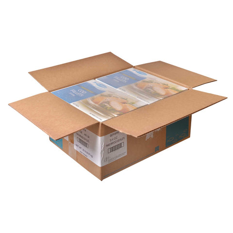 King and Prince Mrs.Fridays Gourmet Cod Fillet - 3 to 4 Ounce, 5 Pound -- 4 per case.