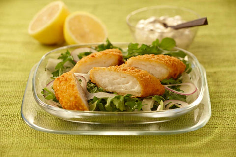 King and Prince Mrs.Fridays Gourmet Cod Fillet - 3 to 4 Ounce, 5 Pound -- 4 per case.
