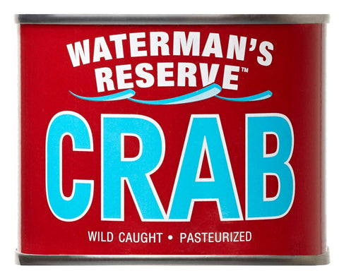 Waterman's Reserve Jumbo Crab Meat, 1 pound can -- 6 per case