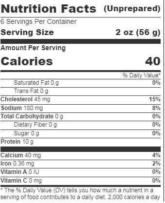 Majestic Blue Large 50/70 Clawfingers, 12 Ounce -- 6 per case