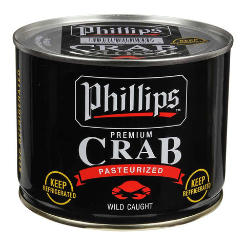 Phillips Seafood Colossal Crab Meat, 1 pound can -- 6 per case