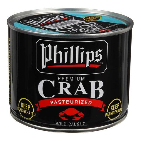 Phillips Seafood Culinary Jumbo Crab Meat Can, 1 pound -- 6 per case
