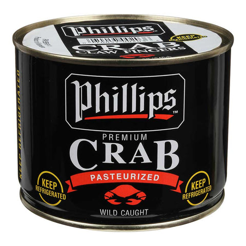 Phillips Seafood Crab Cocktail Claws, 12 ounce can -- 6 per case