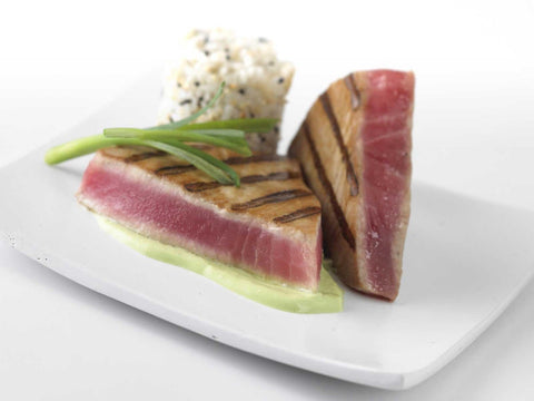 Phillips Seafood Yellowfin Tuna Steak, 8 ounce -- 20 per case