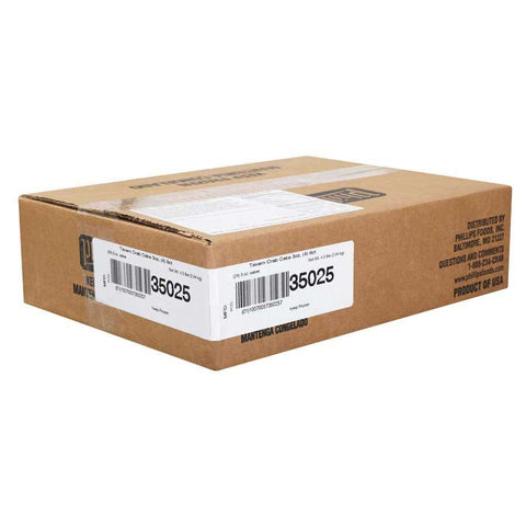 Phillips Tavern 3 Ounce Crab Cakes, 6 per tray -- 4 trays per case