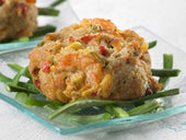 Phillips Seafood Crab and Shrimp Cake, 3 ounce -- 12 per case