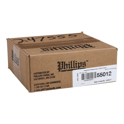 Phillips Seafood Seasoning, 6 ounce can -- 12 per case