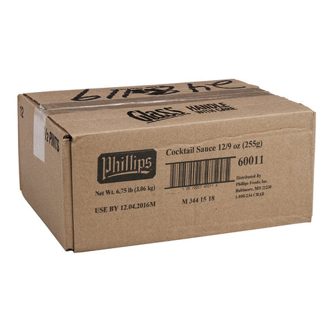 Philips Cocktail Sauce, 9 Ounce Jar -- 12 per case.