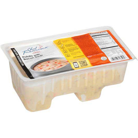 Chef Fransico Milk Based Potato Soup Concentrate with Bacon, 4 Pound Tub -- 4 per case