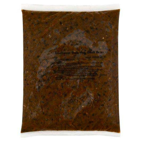 Chef Francisco Southwest Style Vegetarian Black Bean Soup, 4 Pound -- 4 per case