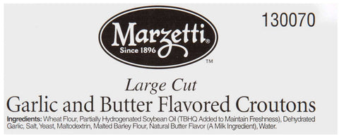 Marzetti Large Cut Garlic and Butter Flavored Crouton, 10 Pound