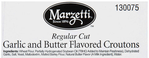 Marzetti Garlic and Butter Croutons, 40 Ounce -- 4 per case