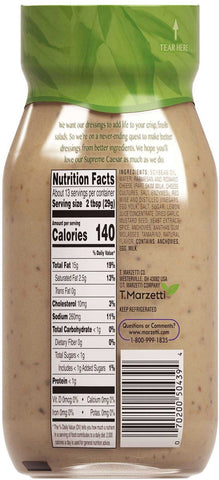 Marzetti Classic Supreme Caesar Dressing, 13 Fluid Ounce -- 6 per case