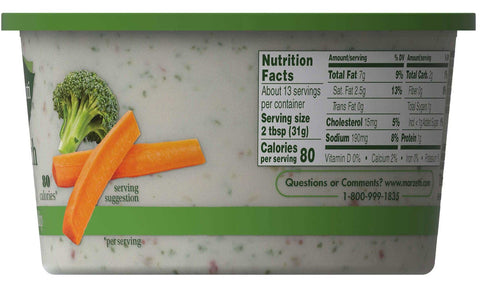 Marzetti Ranch Veggie Dip, 14 Ounce -- 12 per case