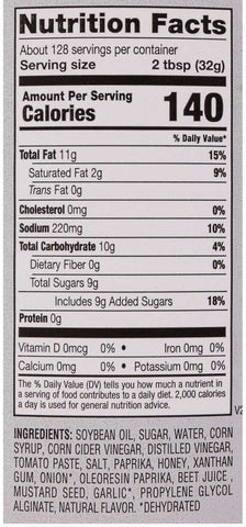 Marzetti Honey French Dressing, 1 Gallon -- 4 per case
