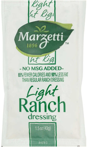 Marzetti Light Ranch Dressing, 1.5 Ounce -- 60 per case