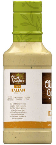 Olive Garden Light Italian Dressing, 16 Fluid Ounce -- 6 per case