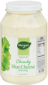 Pfeiffer Chunky Blue Cheese Dressing, 1 Gallon -- 4 per case