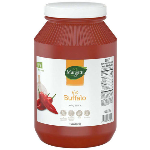 Marzetti Hot Buffalo Wing Sauce, 1 Gallon -- 2 per case.