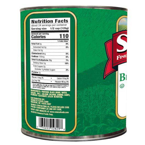 Stokely Finest Fancy Black Beans, 108 Ounce -- 6 per case