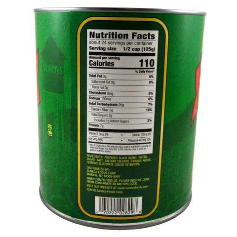 Stokely Finest Fancy Black Beans, 108 Ounce -- 6 per case